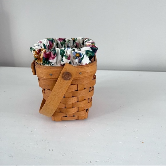 Longaberger 1997 Horizon of Hope Breast Cancer basket with accessories - Picture 6 of 11